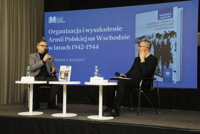 Spotkanie z cyklu „Książki pełne historii” – Warszawa, 31 stycznia 2024 r. Fot. Piotr Życieński (IPN)