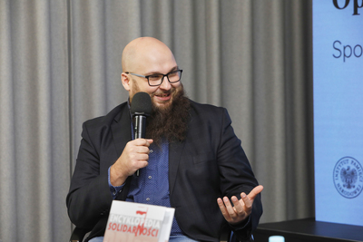 Spotkanie z cyklu „Książki pełne historii” – Warszawa, 31 stycznia 2024 r. Fot. Piotr Życieński (IPN)