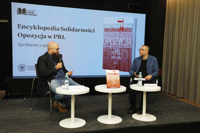 Spotkanie z cyklu „Książki pełne historii” – Warszawa, 31 stycznia 2024 r. Fot. Piotr Życieński (IPN)