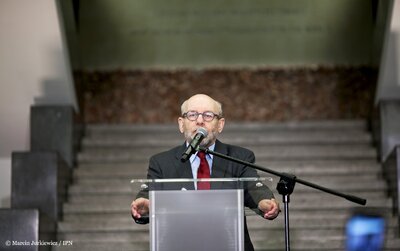 Wystawa „Czego nie mogliśmy wykrzyczeć światu” w Żydowskim Instytucie Historycznym – 14 listopada 2017. Fot. Marcin Jurkiewicz (IPN)