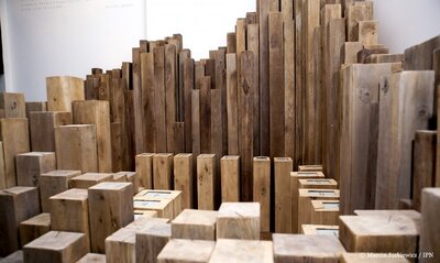 Wystawa „Czego nie mogliśmy wykrzyczeć światu” w Żydowskim Instytucie Historycznym – 14 listopada 2017. Fot. Marcin Jurkiewicz (IPN)