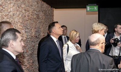 Wystawa „Czego nie mogliśmy wykrzyczeć światu” w Żydowskim Instytucie Historycznym – 14 listopada 2017. Fot. Marcin Jurkiewicz (IPN)