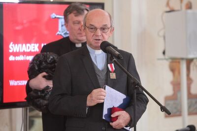 Ksiądz Malczewski zauważył, że Polonia w Brazylii odgrywa istotną rolę w życiu społecznym tego państwa, zaś Polacy odnajdują się w wielu brazylijskich instytucjach. Fot. Piotr Życieński (IPN)