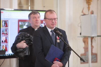 Traktuję tę nagrodę jako impuls do dalszej pracy – podsumował Andrzej Grodzki. Fot. Piotr Życieński (IPN)