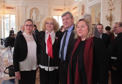 Wręczenie nagród „Świadek Historii” osobom i organizacjom spoza Polski – Warszawa, 14 listopada 2017. Fot. Piotr Życieński (IPN)