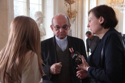 Wręczenie nagród „Świadek Historii” osobom i organizacjom spoza Polski – Warszawa, 14 listopada 2017. Fot. Piotr Życieński (IPN)