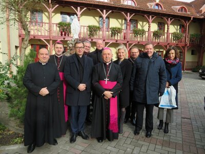 Wizyta delegacji IPN w Kurii grodzieńskiej