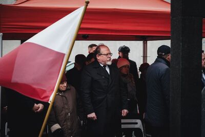 Odsłonięcie „Macewy Pamięci” – fot. MN/BUWiM