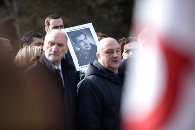 Obchody Narodowego Dnia Pamięci Żołnierzy Wyklętych na powązkowskiej „Łączce” – Warszawa, 1 marca 2024. Fot. Sławek Kasper (IPN)