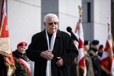 Obchody Narodowego Dnia Pamięci Żołnierzy Wyklętych na powązkowskiej „Łączce” – Warszawa, 1 marca 2024. Fot. Sławek Kasper (IPN)