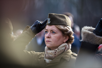 Obchody Narodowego Dnia Pamięci Żołnierzy Wyklętych na powązkowskiej „Łączce” – Warszawa, 1 marca 2024. Fot. Sławek Kasper (IPN)