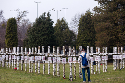 Obchody Narodowego Dnia Pamięci Żołnierzy Wyklętych na powązkowskiej „Łączce” – Warszawa, 1 marca 2024. Fot. Sławek Kasper (IPN)
