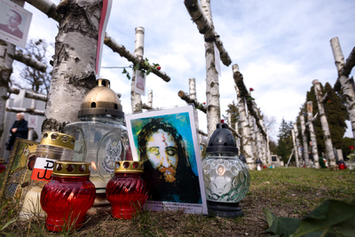 Obchody Narodowego Dnia Pamięci Żołnierzy Wyklętych na powązkowskiej „Łączce” – Warszawa, 1 marca 2024. Fot. Sławek Kasper (IPN)