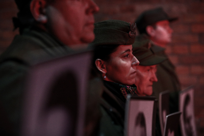 Obchody Narodowego Dnia Pamięci Żołnierzy Wyklętych w dawnym więzieniu mokotowskim – Warszawa, 1 marca 2024. Fot. Sławek Kasper (IPN)