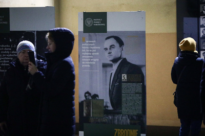 Obchody Narodowego Dnia Pamięci Żołnierzy Wyklętych w dawnym więzieniu mokotowskim – Warszawa, 1 marca 2024. Fot. Sławek Kasper (IPN)