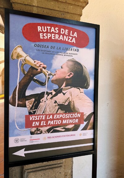 Otwarcie wystawy IPN „Szlaki nadziei. Odyseja wolności” w Meksyku – 5 marca 2024 r. Fot. Instituto Matías Romero