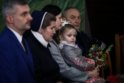 Msza św. w intencji Polaków ratujących Żydów – Markowa, 24 marca 2024. Fot. Sławek Kasper (IPN)