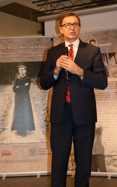 Oficjalnego otwarcia „Przystanku” dokonał prezes IPN dr Jarosław Szarek