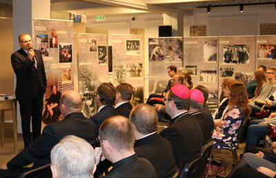 Postać bł. ks. Jerzego Popiełuszki przedstawił dr hab. Krzysztof Sychowicz, naczelnik OBBH IPN w Białymstoku