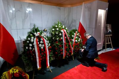 Uroczystości upamiętniające ofiary katastrofy smoleńskiej – 10 kwietnia 2024. Fot. Sławek Kasper (IPN)