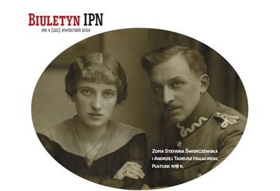 Zofia Stefania Świerczewska i Andrzej Tadeusz Hałaciński, Pułtusk 1919 r.