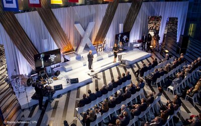 Gala X edycji konkursu Książka Historyczna Roku – 23 listopada 2017. Fot. Marcin Jurkiewicz (IPN)