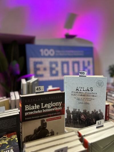 Wydawnictwo IPN na XXIX Targach Wydawców Katolickich – Warszawa, 12 kwietnia 2024. Fot Piotr Sołtysiak (IPN)