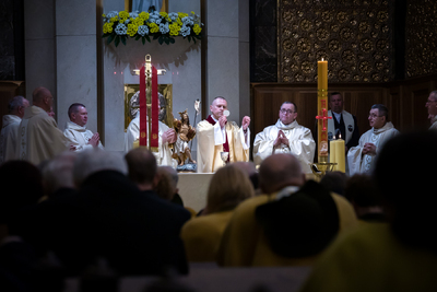 Uroczystości upamiętniające duszpasterzy Wojska Polskiego II RP – Warszawa, 13 kwietnia 2024. Fot. Sławek Kasper (IPN)