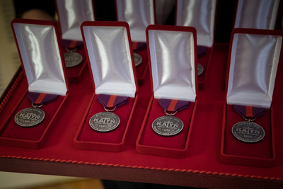 Uroczystości upamiętniające duszpasterzy Wojska Polskiego II RP – Warszawa, 13 kwietnia 2024. Fot. Sławek Kasper (IPN)