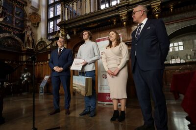 Finał 50. Olimpiady Historycznej – Gdańsk, 14 kwietnia 2024. Fot. Mikołaj Bujak (IPN)