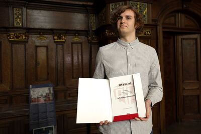 Finał 50. Olimpiady Historycznej – Gdańsk, 14 kwietnia 2024. Fot. Mikołaj Bujak (IPN)