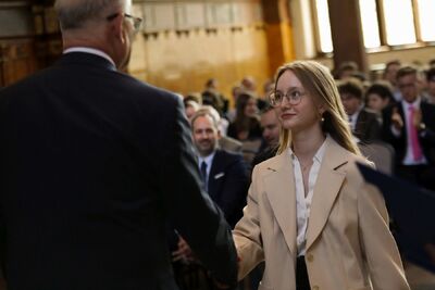 Finał 50. Olimpiady Historycznej – Gdańsk, 14 kwietnia 2024. Fot. Mikołaj Bujak (IPN)