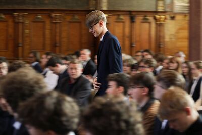 Finał 50. Olimpiady Historycznej – Gdańsk, 14 kwietnia 2024. Fot. Mikołaj Bujak (IPN)