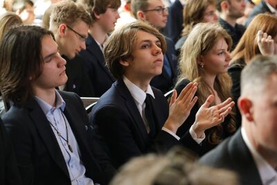 Finał 50. Olimpiady Historycznej – Gdańsk, 14 kwietnia 2024. Fot. Mikołaj Bujak (IPN)