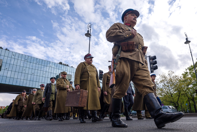 XVII Katyński Marsz Cieni – Warszawa, 14 kwietnia 2024. Fot. Sławek Kasper (IPN)