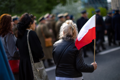 XVII Katyński Marsz Cieni – Warszawa, 14 kwietnia 2024. Fot. Sławek Kasper (IPN)