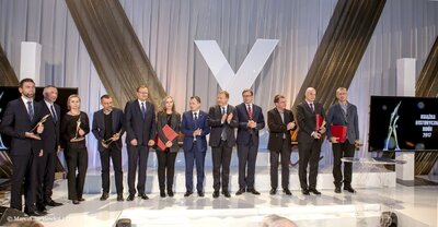 Laureaci X edycji konkursu Książka Historyczna Roku – 23 listopada 2017. Fot. Marcin Jurkiewicz (IPN)