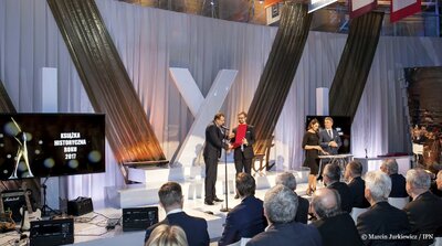 Gala X edycji konkursu Książka Historyczna Roku – 23 listopada 2017. Fot. Marcin Jurkiewicz (IPN)