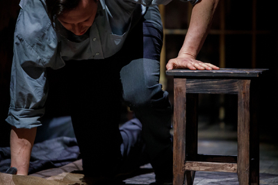 Pokaz spektaklu „Przez ścianę” – Warszawa, 24 kwietnia 2024. Fot. Sławek Kasper (IPN)