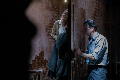 Pokaz spektaklu „Przez ścianę” – Warszawa, 24 kwietnia 2024. Fot. Sławek Kasper (IPN)