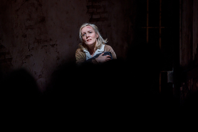 Pokaz spektaklu „Przez ścianę” – Warszawa, 24 kwietnia 2024. Fot. Sławek Kasper (IPN)