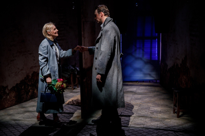 Pokaz spektaklu „Przez ścianę” – Warszawa, 24 kwietnia 2024. Fot. Sławek Kasper (IPN)