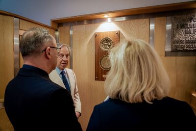 Wizyta w Polskim Ośrodku Społeczno-Kulturalnym – 3 maja 2024 r. Fot. Mateusz Niegowski (IPN)