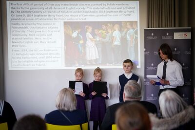 Dni ORP Błyskawica w The D-Day Story Museum – Portsmouth, 4 maja 2024 r. Fot. Mateusz Niegowski (IPN)
