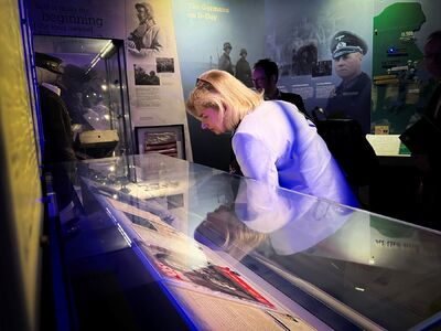 Dni ORP Błyskawica w The D-Day Story Museum – Portsmouth, 4 maja 2024 r. Fot. Mateusz Niegowski (IPN)