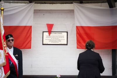 Uroczystości na Wyspie Wight – 5 maja 2024. Fot. Mateusz Niegowski (IPN)