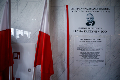 Otwarcie Centralnego Przystanku Historia IPN im. Prezydenta Lecha Kaczyńskiego – Warszawa, 6 maja 2024. Fot. Sławek Kasper (IPN)