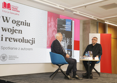 Otwarcie Centralnego Przystanku Historia IPN im. Prezydenta Lecha Kaczyńskiego. Spotkanie z cyklu „Książki Pełne Historii” – Warszawa, 7 maja 2024. Fot. Piotr Życieński (IPN)