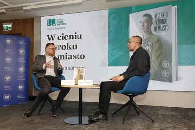 Otwarcie Centralnego Przystanku Historia IPN im. Prezydenta Lecha Kaczyńskiego. Spotkanie z cyklu „Książki Pełne Historii” – Warszawa, 7 maja 2024. Fot. Piotr Życieński (IPN)