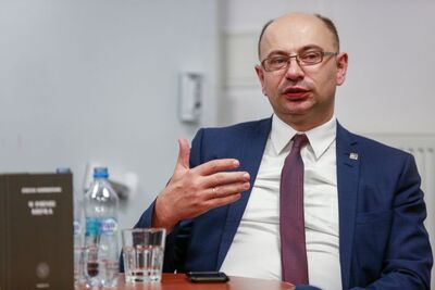 Promocja książki Stefana Korbońskiego „W imieniu Kremla”. Dr Mateusz Szpytma